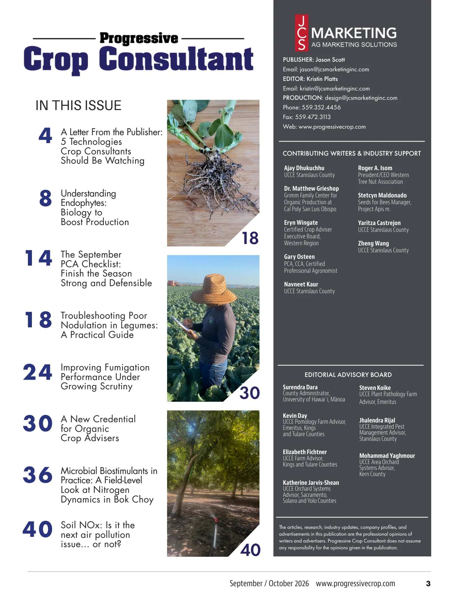 Progressive Crop Consultant, September / October 2026, page 3