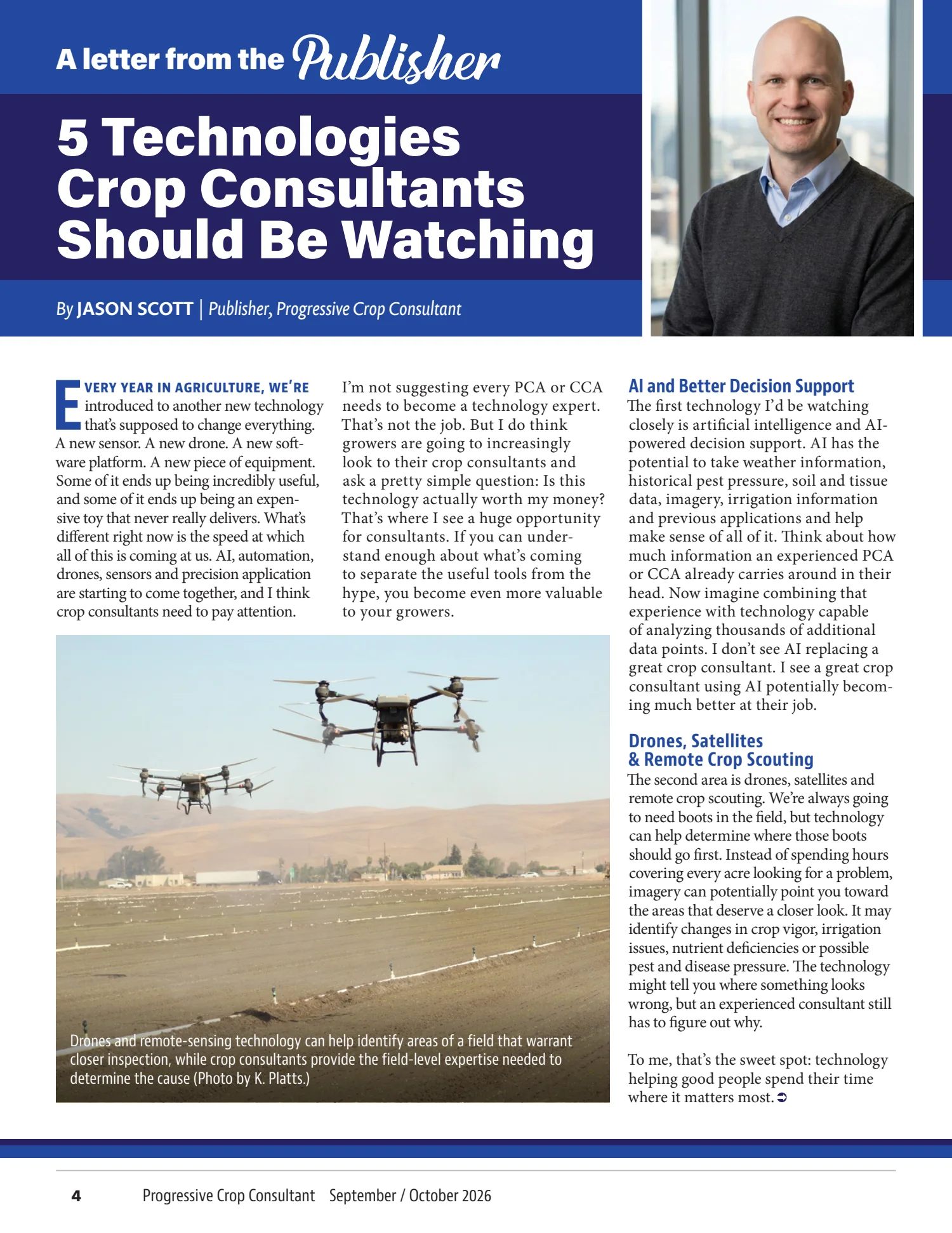 Progressive Crop Consultant, September / October 2026, page 4